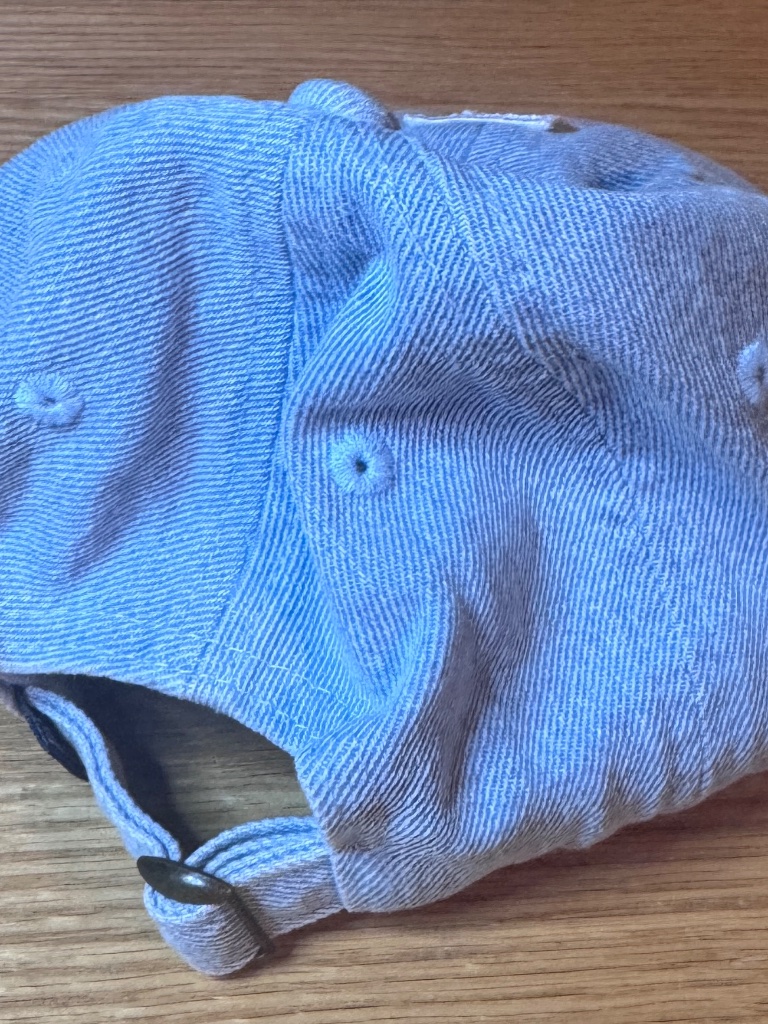 New Rey To Z Kids Denim Fashion One Size Fits Most 6 Inch Round "E" Classic Cute — image 6 of 8